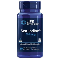 Мікроелемент Йод Life Extension Sea-Iodine 1000 mcg 60 Veg Caps