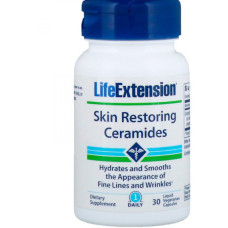 Комплекс для шкіри, волосся, нігтів Life Extension Skin Restoring Ceramides 30 Liquid Vcaps