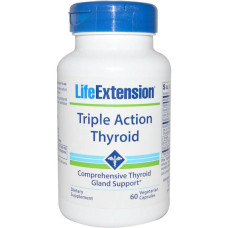 Комплекс для профілактики щитовидної залози Life Extension Triple Action Thyroid 60 Veg Caps