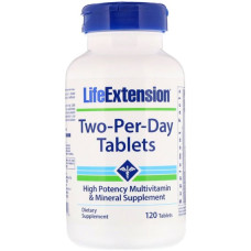 Вітамінно-мінеральний комплекс Life Extension Two-Per-Day 120 Tabs