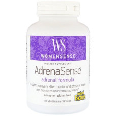 Комплекс для підвищення лібідо Natural Factors WomenSense AdrenaSense Adrenal Formula 120 Veg Caps NFS04942