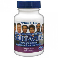 Тонізуючий засіб Nature's Plus Adult-Active 60 Tabs