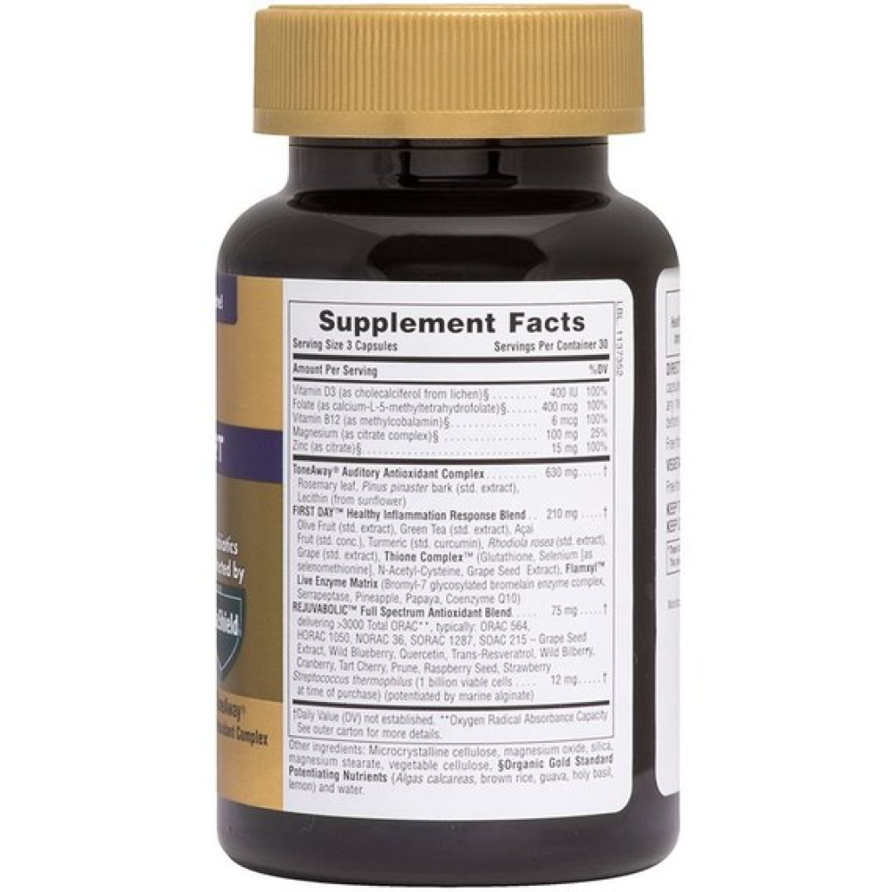 Комплекс для профілактики слуху Nature's Plus Age Loss Hearing Support 90 Caps NTP8013