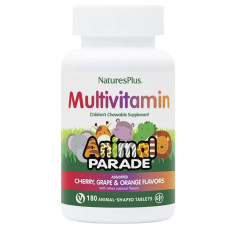 Вітамінно-мінеральний комплекс Nature's Plus Animal Parade Gold 180 Chewables Cherry, Orange, Grape flavors