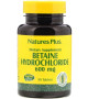 Бетаїну гідрохлорид Nature's Plus Betaine Hydrochloride 600 mg 90 Tabs NAP-04370