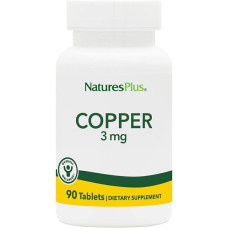 Мікроелемент Мідь Nature's Plus Copper 3 mg 90 Tabs