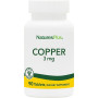 Мікроелемент Мідь Nature's Plus Copper 3 mg 90 Tabs