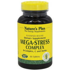 Вітамінно-мінеральний комплекс Nature's Plus Mega-Stress Complex 60 Tabs