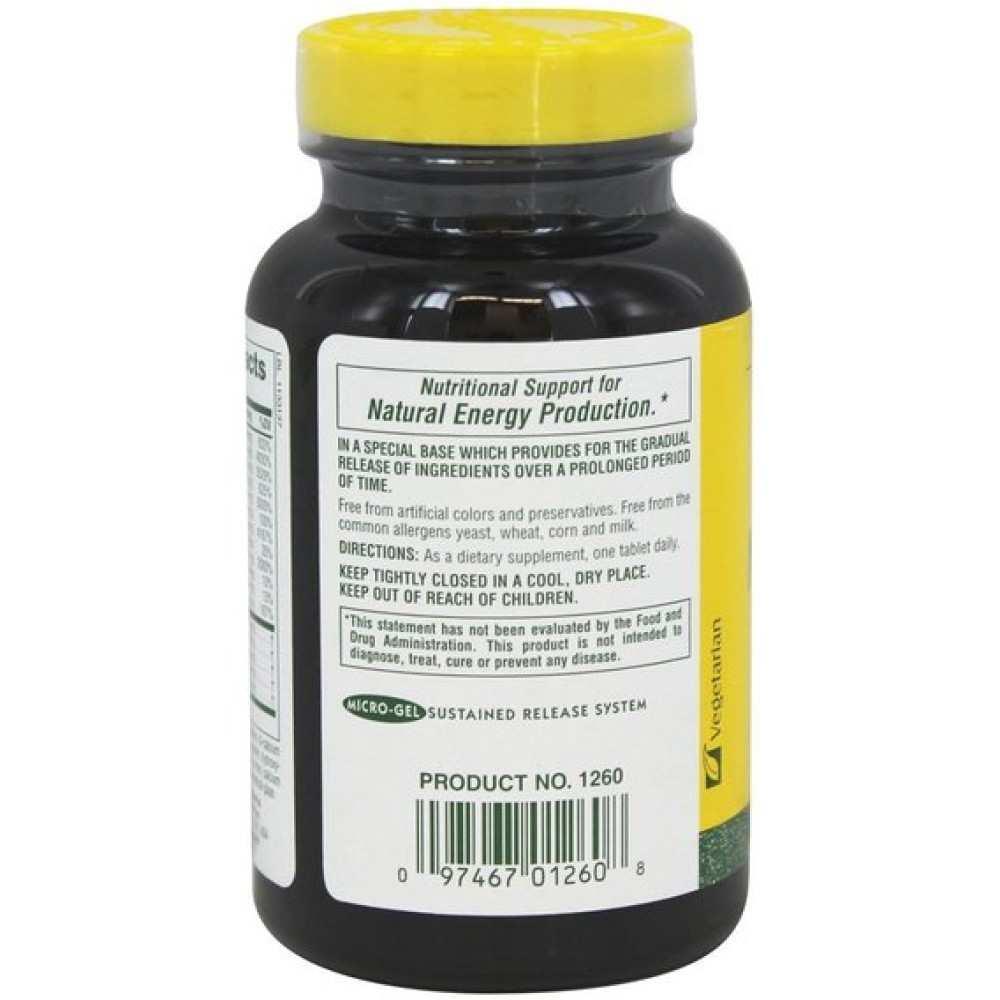 Вітамінно-мінеральний комплекс Nature's Plus Mega-Stress Complex 60 Tabs
