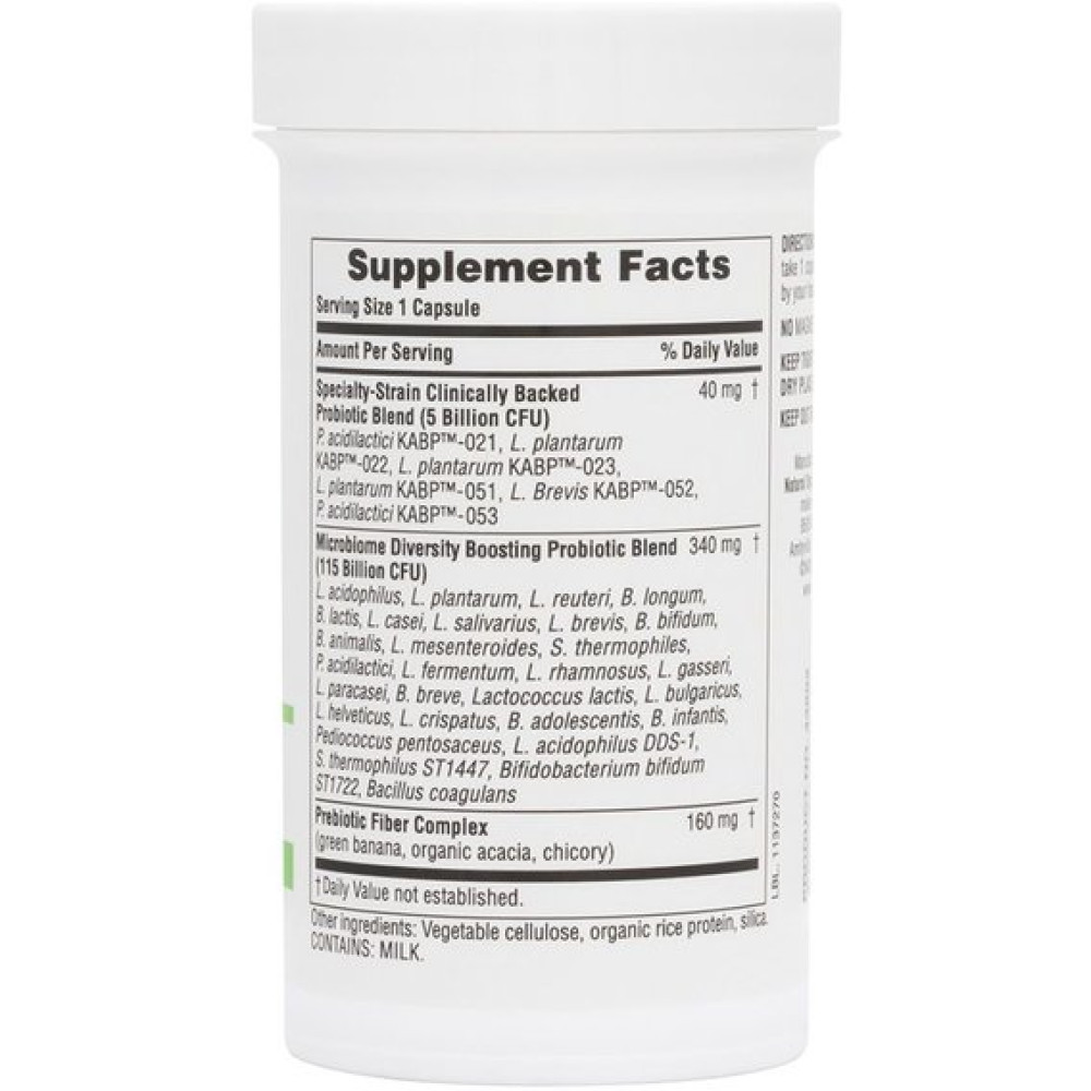 Пробіотик Nature's Plus Probiotic Mega, 120 Billion CFU 30 Caps NTP43902
