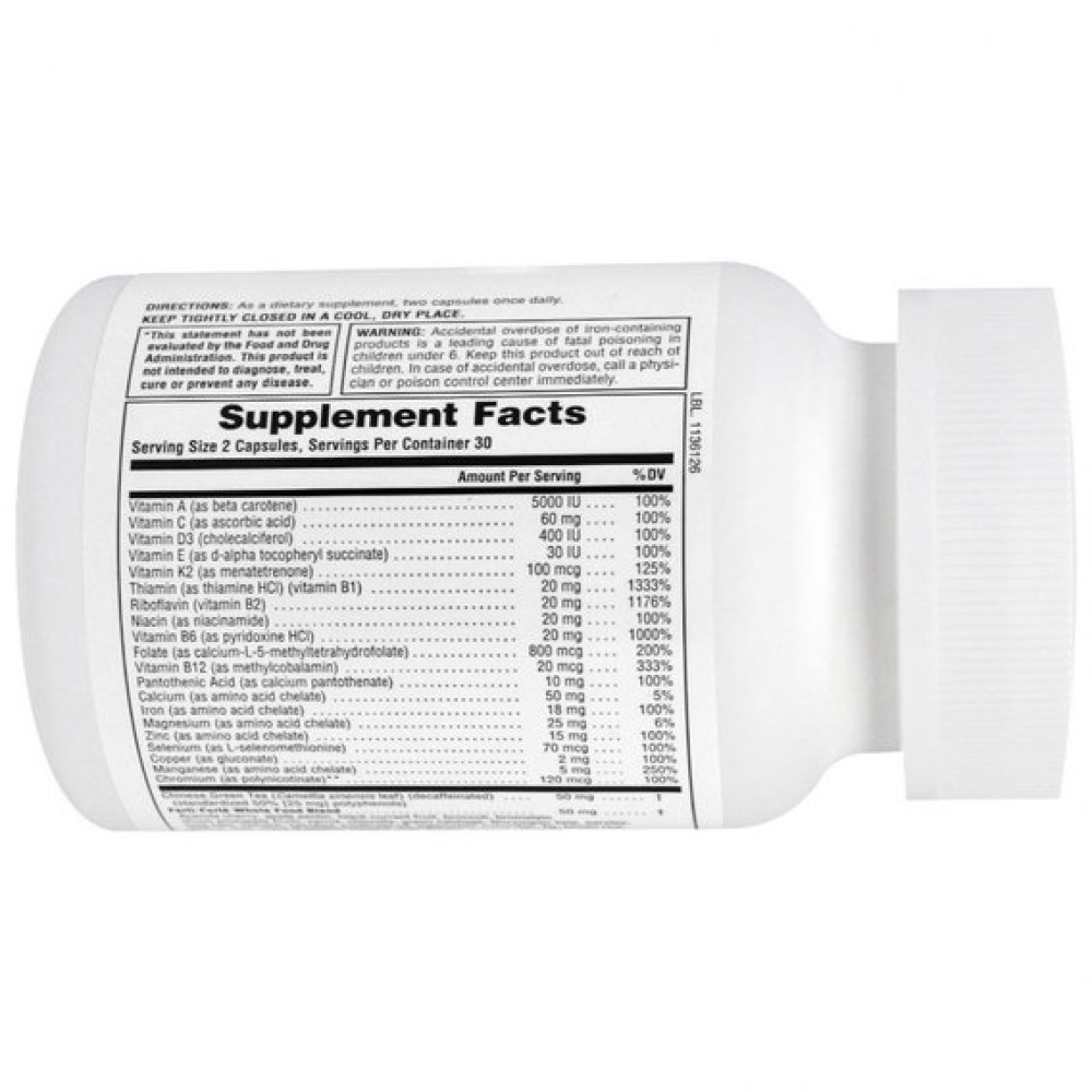 Вітамінно-мінеральний комплекс для жінок Nature's Plus ProCreation Female Fertility Support 60 Veg Caps