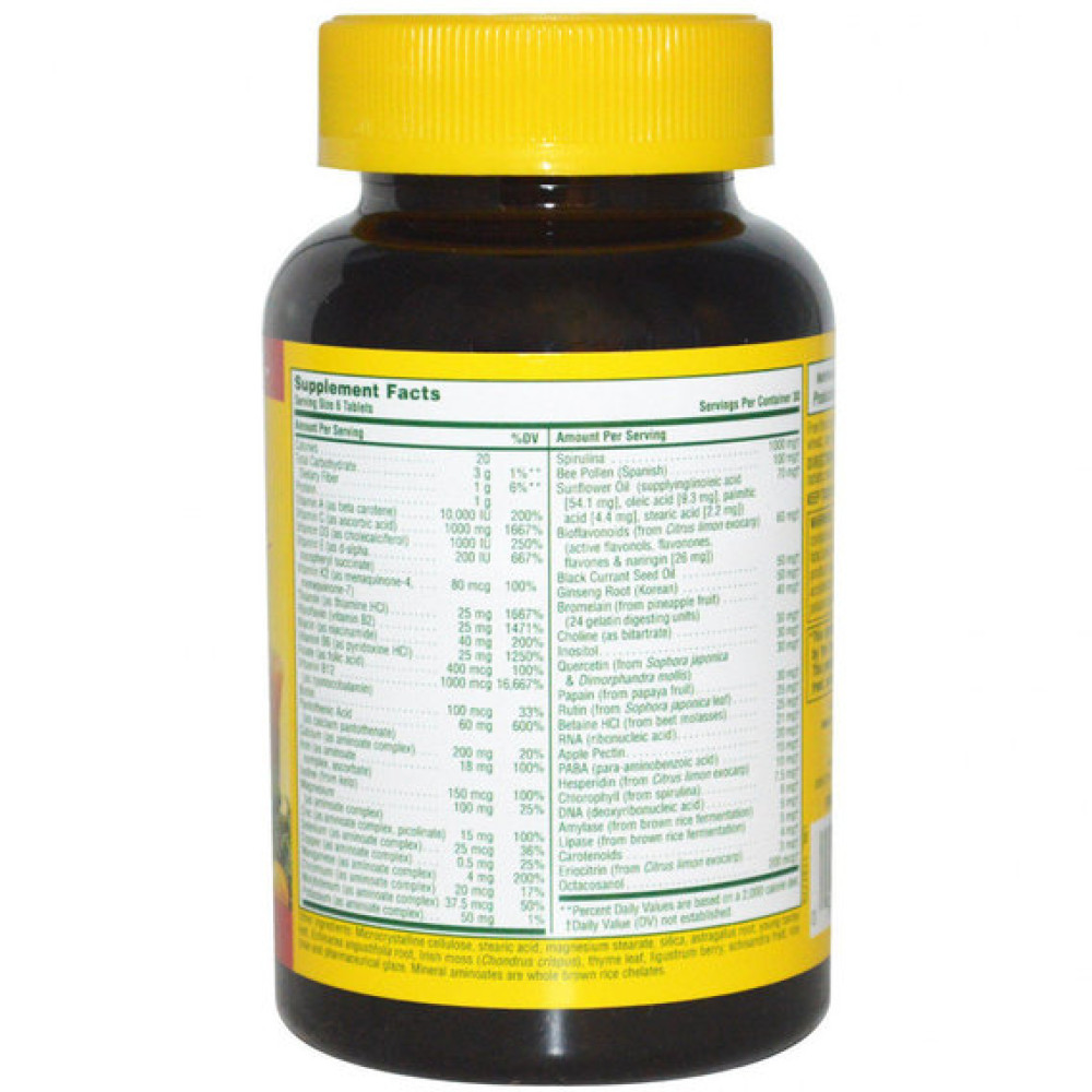 Вітамінно-мінеральний комплекс Nature's Plus Source of Life 180 Mini Tabs