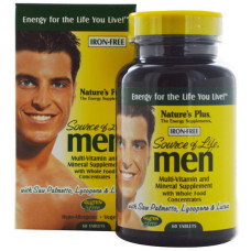 Вітамінно-мінеральний комплекс Nature's Plus Source of Life Men 60 Tabs