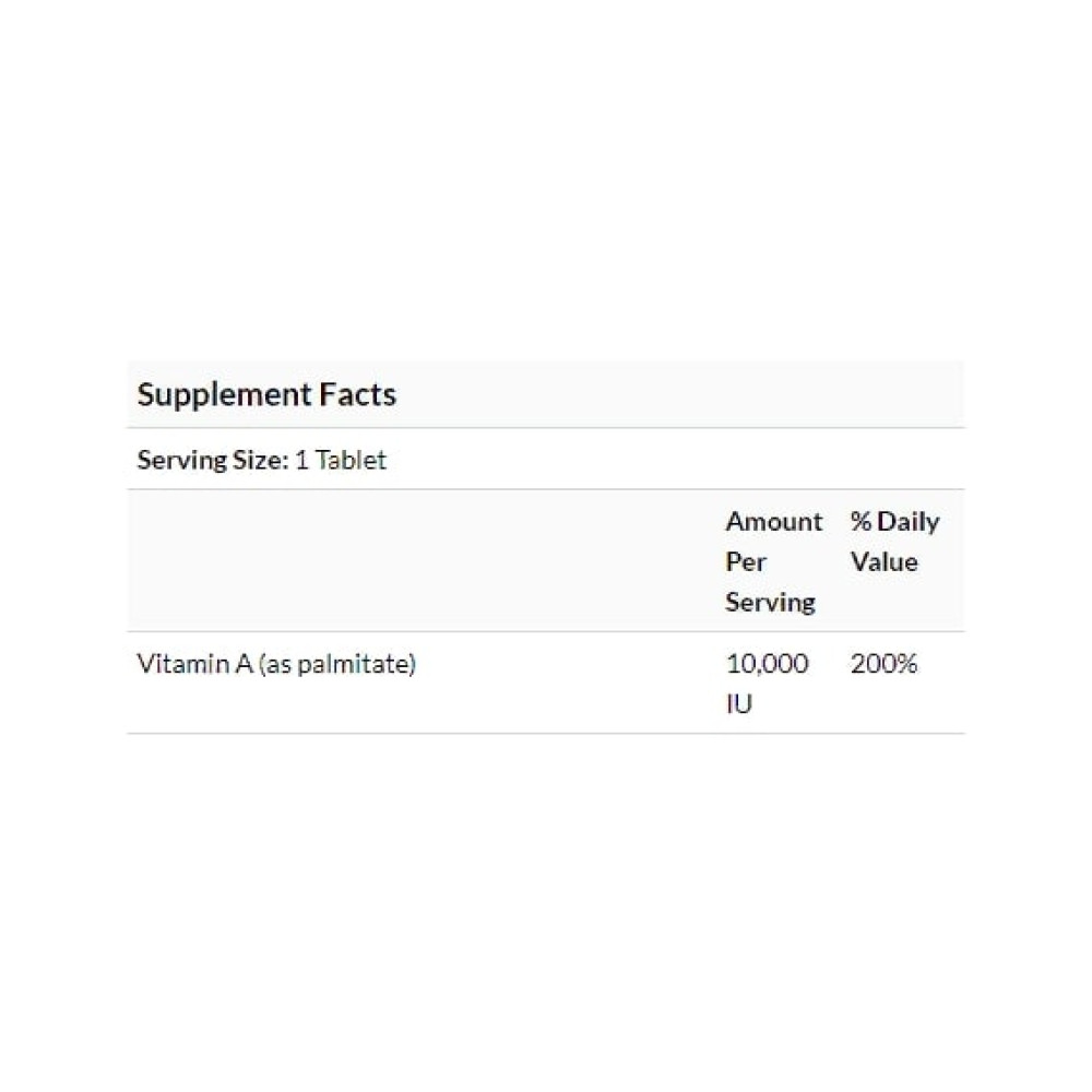 Вітамін A Nature's Plus Vitamin A, 10,000 IU 90 Tabs NTP00981