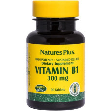 Тіамін Nature's Plus Vitamin B1 300 mg 90 Tabs NTP1605