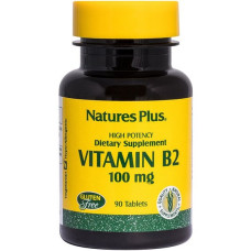 Рібофлавін Nature's Plus Vitamin B2 100 mg 90 Tabs NTP1630