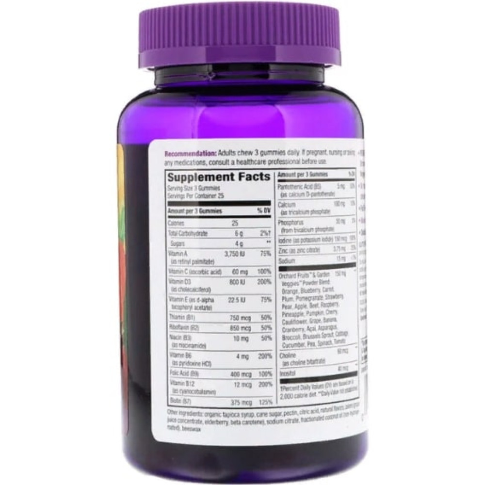Вітамінно-мінеральний комплекс Nature's Way Alive! Women's Vitamins 75 Gummies NWY-15897