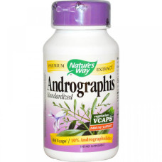 Натуральна добавка для імунітету Nature's Way Andrographis Standardized 60 Veg Caps
