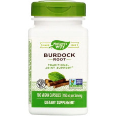 Корінь лопуха Nature's Way Burdock Root 475 mg 100 Caps NWY-11200