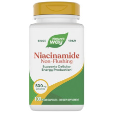 Ніацін Nature's Way Niacinamide 500 mg 100 Veg Caps