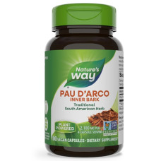 Мурашине дерево Nature's Way Pau d'Arco Inner Bark 545 mg 100 Veg Caps NWY-15450