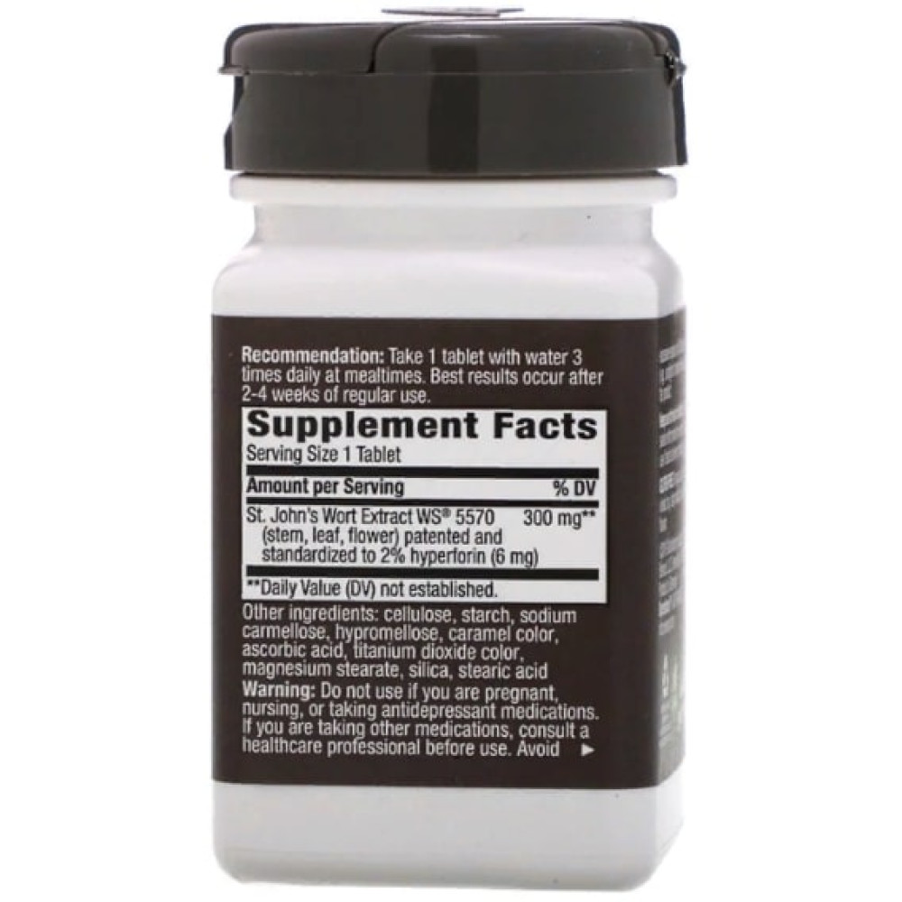 Комплекс для профілактики нервової системи Nature's Way Perika, St. John's Wort 60 Tabs NWY-06560
