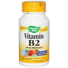 Рібофлавін Nature's Way Vitamin B2 100 mg 100 Caps