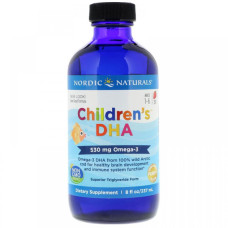 Омега 3 Nordic Naturals Children's DHA 530 mg 8 fl oz 237 ml Strawberry Омега 3 Nordic Naturals Children's DHA 530 mg 8 fl oz 237 ml Strawberry