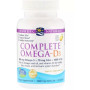 Омега 3 Nordic Naturals Complete Омега-D3 1000 mg 60 Softgels Lemon Flavor NOR01778