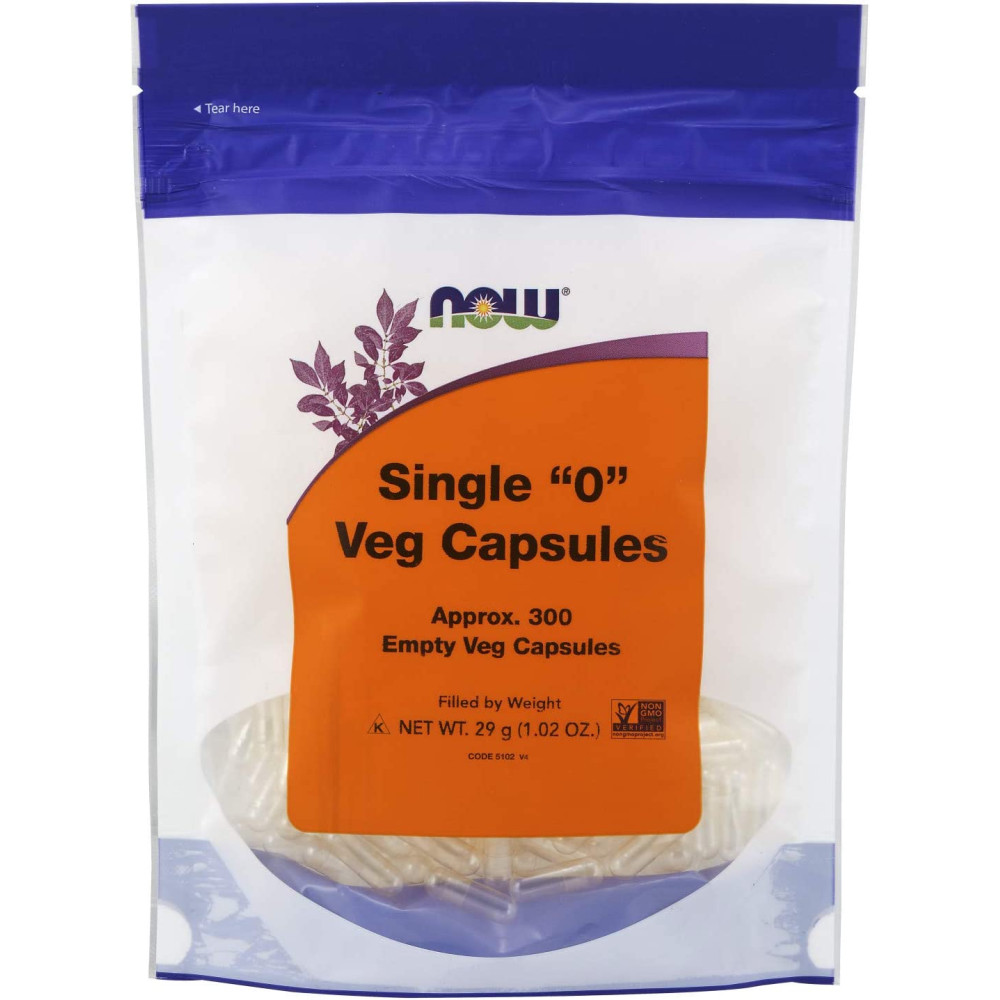 Порожні капсули NOW Foods 