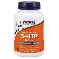 Триптофан NOW Foods 5-HTP 200 mg 120 Veg Caps