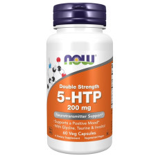 Триптофан NOW Foods 5-HTP 200 mg 60 Veg Caps