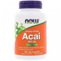 Асаї ягоди NOW Foods Acai 500 mg 100 Veg Caps