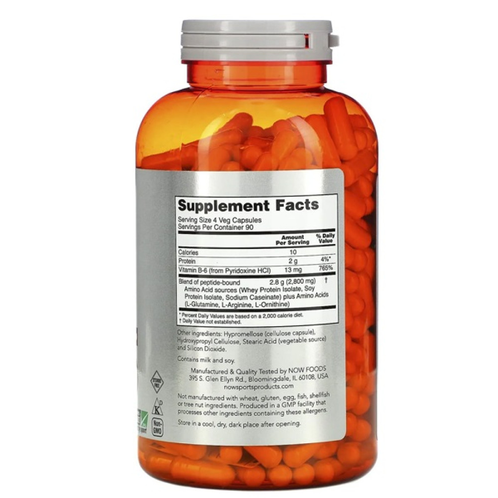 Амінокомплекс NOW Foods Amino Complete 360 Caps