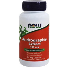 Натуральна добавка для імунітету NOW Foods Andrographis 400 mg 90 Veg Caps