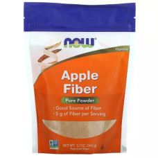 Клітковина NOW Foods APPLE FIBER POWDER 12 OZ 340 g /34 servings/