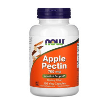 Яблучний оцет NOW Foods Apple Pectin 700 mg 120 Veg Caps