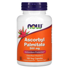 Вітамін C NOW Foods Ascorbyl Palmitate 500 mg 100 Veg Caps