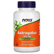 Корінь астрагалу NOW Foods Astragalus 500 mg 100 Caps