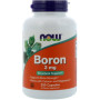 Мікроелемент Бор NOW Foods Boron 3 mg 250 Caps