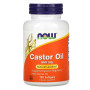 Покращення роботи кишечника NOW Foods Castor Oil 650 mg 120 Softgels