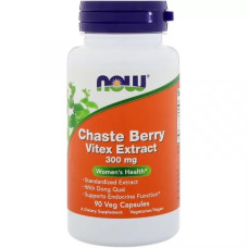 Вітекс NOW Foods Chaste Berry Vitex 300 mg 90 Veg Caps
