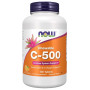 Вітамін C NOW Foods Chewable C-500 100 Tabs Natural Orange Juice Flavor NF0630