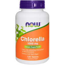 Хлорела NOW Foods Chlorella 1000 mg 120 Tabs