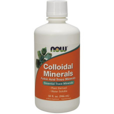 Мультимінеральний комплекс NOW Foods Colloidal Minerals Liquid 946 ml /32 servings/ Pure