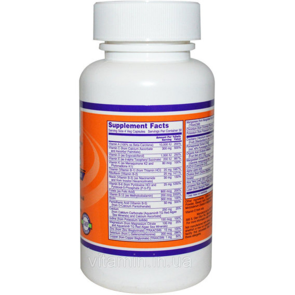 Вітамінно-мінеральний комплекс NOW Foods Eve Superior Women's Multi 90 Softgels