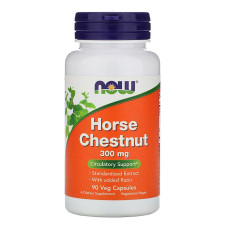 Екстракт кінського каштана NOW Foods Horse Chestnut 300 mg 90 Veg Caps