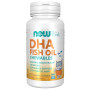 Омега 3 NOW Foods Kid's DHA 100 mg 60 Chewable Soft Gels