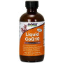 Коензим NOW Foods Liquid CoQ10,  4 OZ 118 ml Orange Flavor