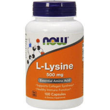 Амінокислота Лізін NOW Foods L-Lysine 500 mg 250 Caps